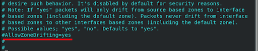 screenshot of code