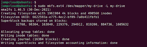 screenshot of code