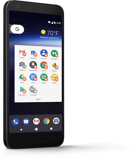 graphic of a phone with apps showing