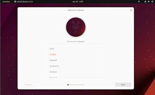 Ubuntu screenshot
