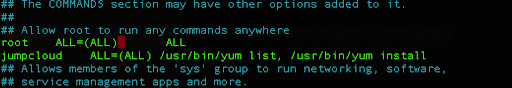 screenshot of code