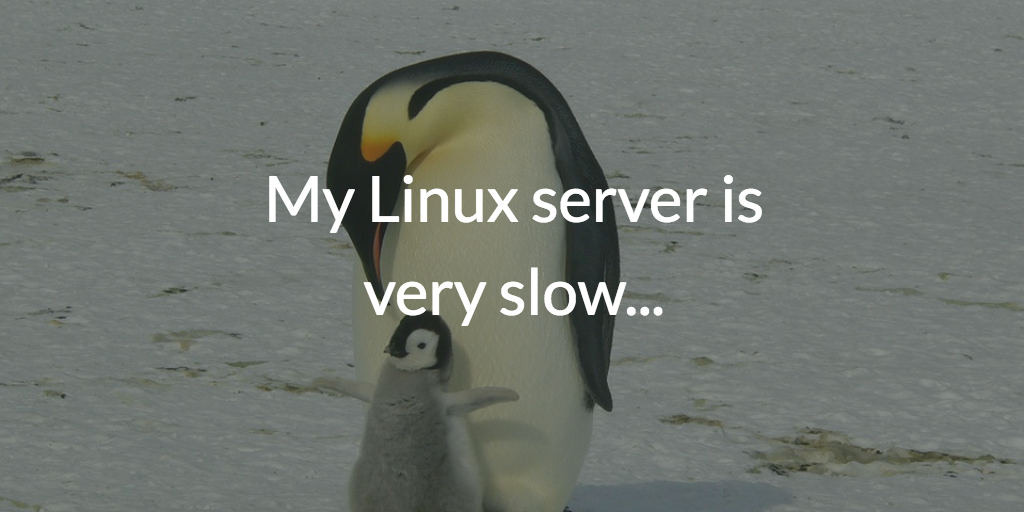 My Linux server is very slow…