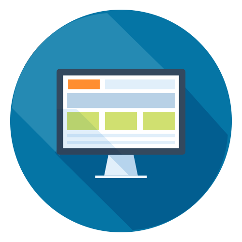 illustration of a desktop monitor