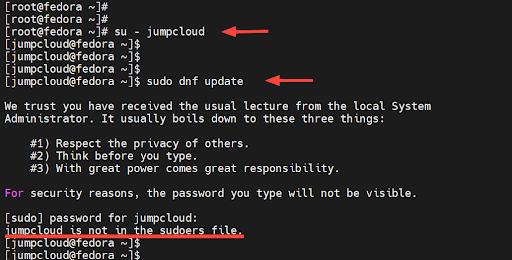 How to Create Sudo Users for Fedora