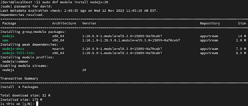 How to Install Node.js on Rocky Linux