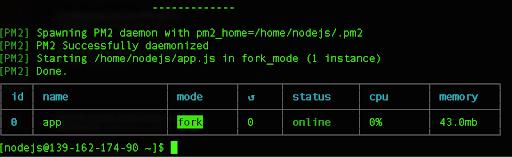 screenshot of code
