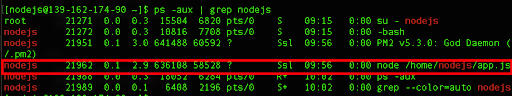 screenshot of code