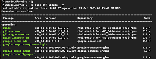 screenshot of code