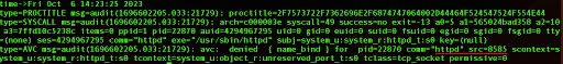screenshot of code