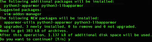 screenshot of code