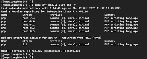 How to Install PHP 8 on RHEL 9