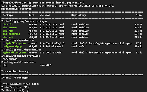 screenshot of code