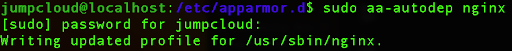 screenshot of code