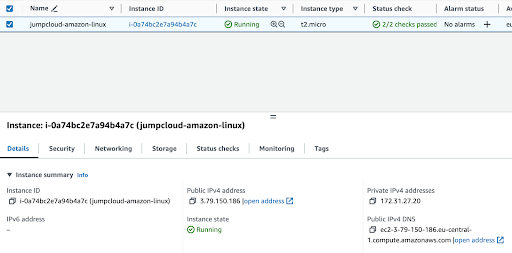 locate your instance
