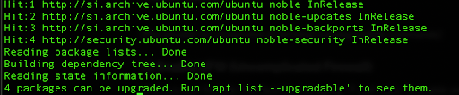 screenshot of tutorial code