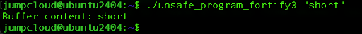 screenshot of tutorial code