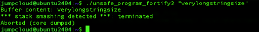 screenshot of tutorial code