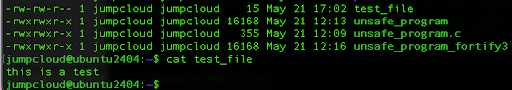 screenshot of tutorial code