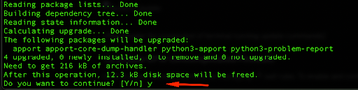 screenshot of tutorial code