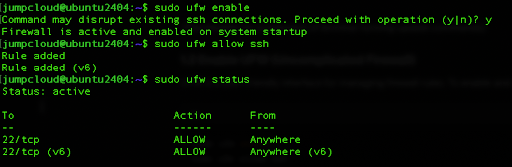 screenshot of tutorial code