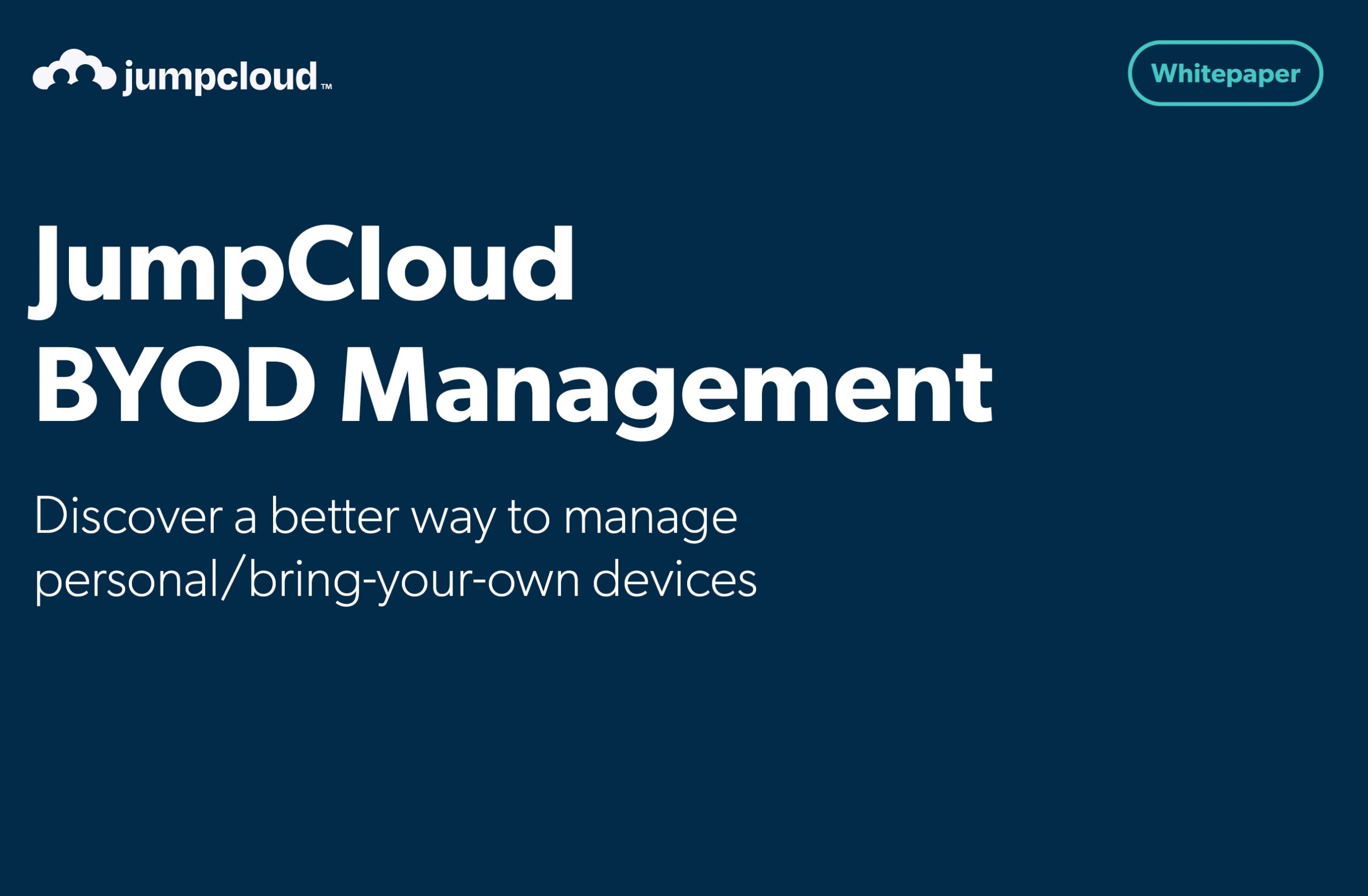 JumpCloud BYOD Management