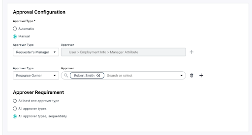 Approval Configuration